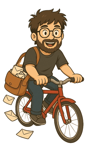 Avatar entregador cartas